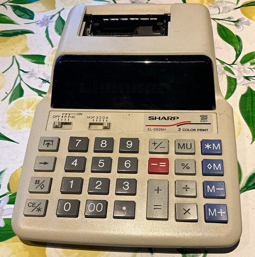 Sharp 2626h digit - sharp, el-2626h