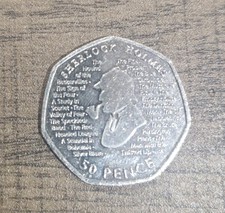 Ultra Rare sherlock holmes 50p