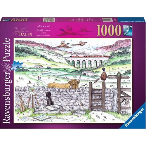 Yorkshire dales 1000pc - yorkshire,