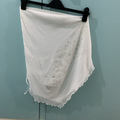 Ladies white strapless top - ladies,