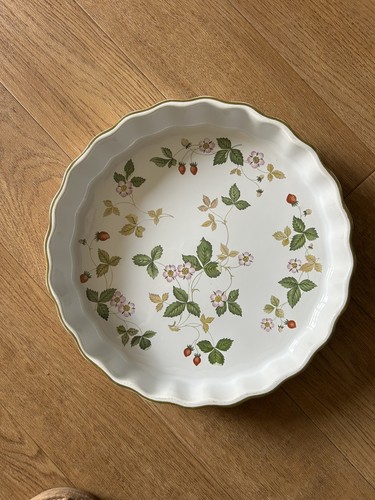 Wedgwood wild strawberry flan