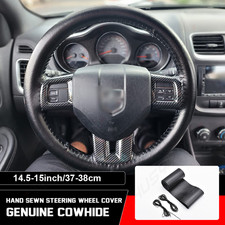 Black DIY Steering Wheel Cover