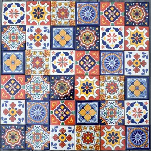 Mexican tiles casa - amigo, mix