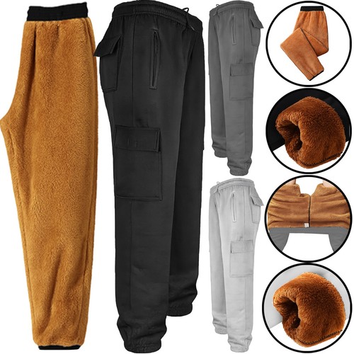 Mens cargo fleece - cargo, sherpa