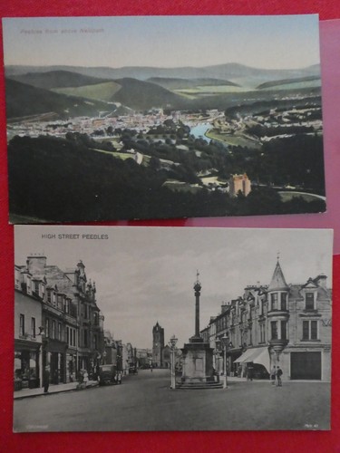 Two vintage postcards - vintage,