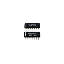 CD4069UBE RCA INTEGRATED CIRCUIT X2pcs