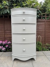 Elegant Laura Ashley Broughton 5 Draw Tall Chest,  Superb Condition, RRP £1,200
