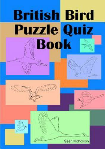 British bird puzzle quiz book - british,