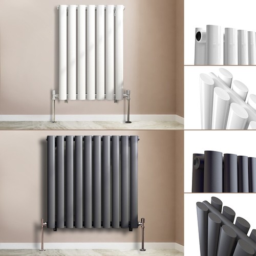 Horizontal oval column - horizontal, double