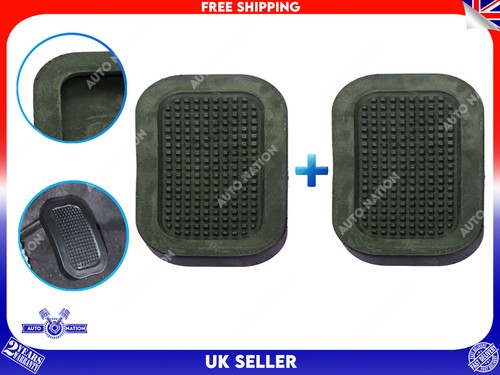 Brake clutch rubber pedal - 2x,