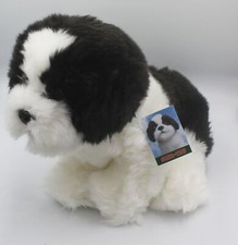 Shih Tzu Black & White  12"