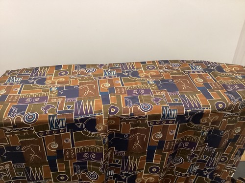 Material fabric remnant w - /,
