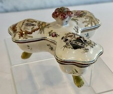 Veuve Perrin Faience Footed