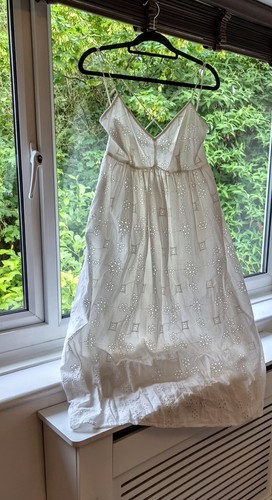 White broderie anglais - white,