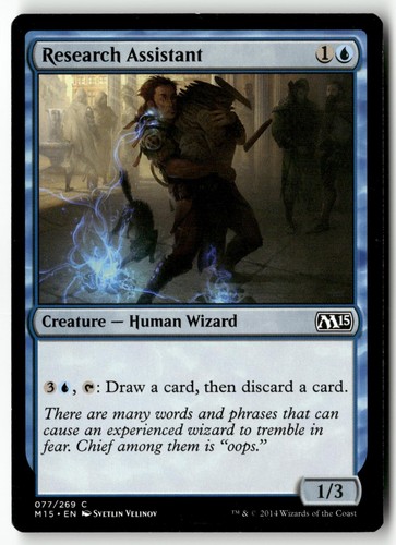 Research assistant magic - assistant,