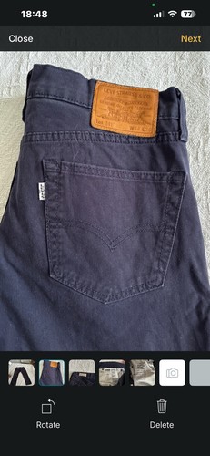 Men levi navy - men’s, 511s.