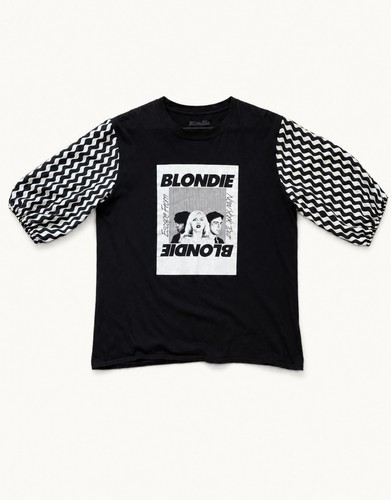 Upcycled blondie shirt punk - t-shirt,