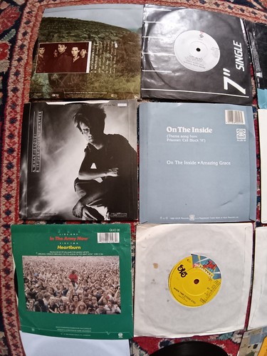 Vinyl record singles - vinyl,