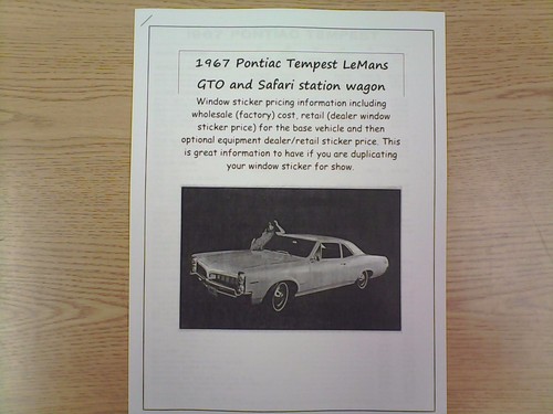 1967 pontiac tempest lemans - 1967,
