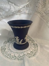wedgewood jasperware dark blue