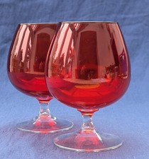 Lovely Retro Vintage Pair Red