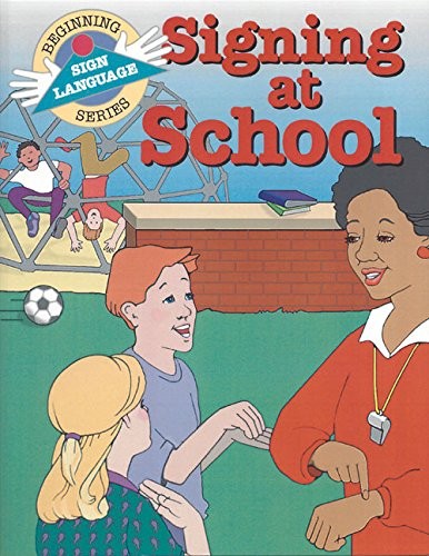 Signing school beginning - school, (beginning