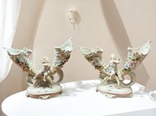 Pair Of Continental Porcelain
