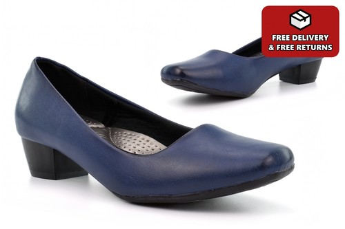 Womens court shoes navy - court,