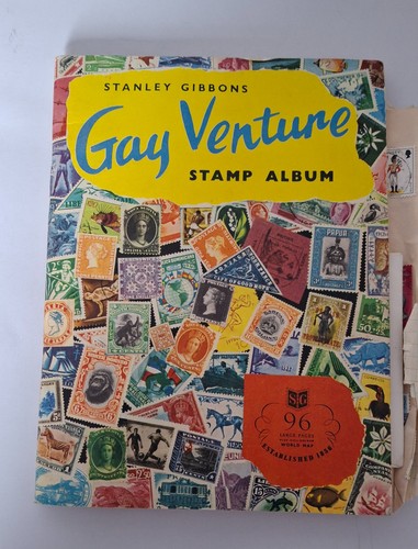 Vintage stamp album collection - vintage,