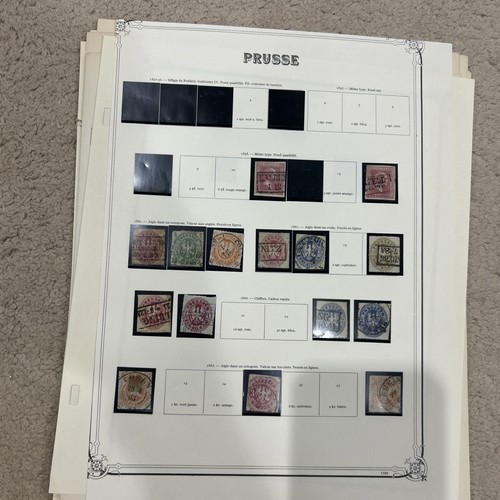 Germany empire states stamps - empire,