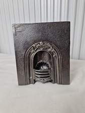 Miniature Tradesmans Cast Iron Fireplace Victorian Rare