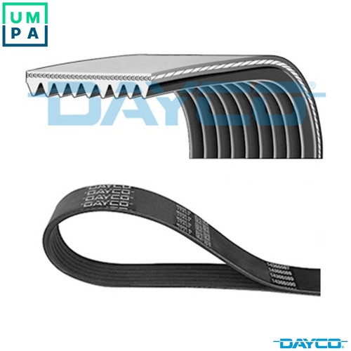 Vribbed belt 9pk1358hd - vribbed,