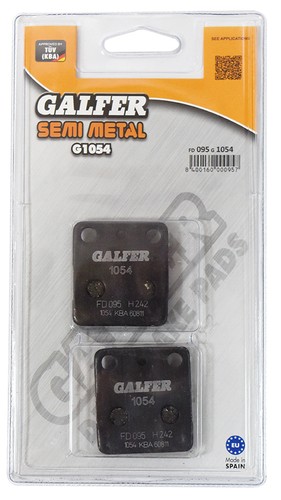 Galfer brake pads rear - galfer,