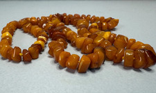 Vintage baltic amber necklace - baltic,