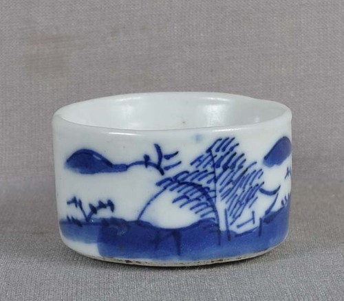19c chinese scholar porcelain - scholar,