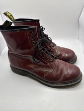 Dr Martens 1460 Ox blood Leather Boots Uk10 (R11)