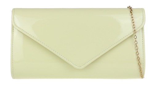 Ladies glossy patent faux - glossy,