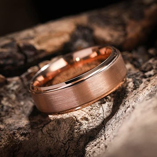 8mm tungsten mens ring - tungsten,