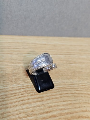 925 silver spoon ring - 925, l