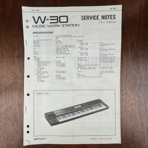 Vintage original roland - roland, w-30