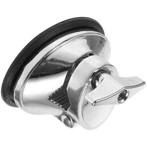 Silver plated iron drum - silver,