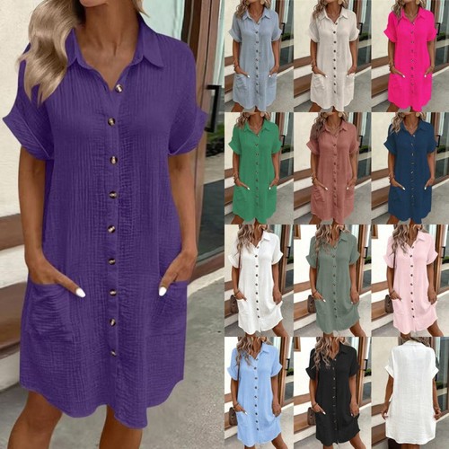 Women ladies loose short - uk,