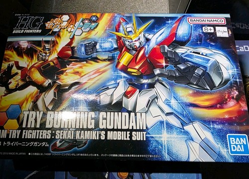 Bandai hgbf 144 try - 1/144, burning