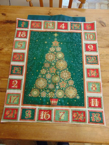 Handmade christmas fabric - handmade,