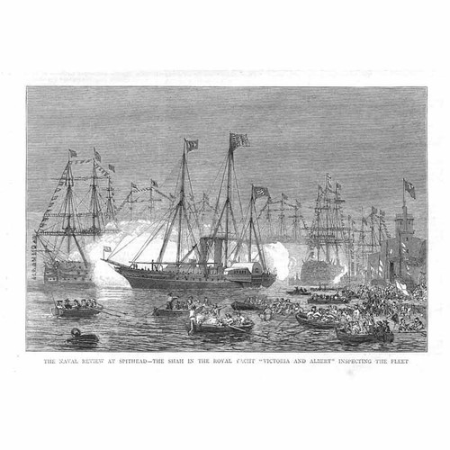 The naval review - review,
