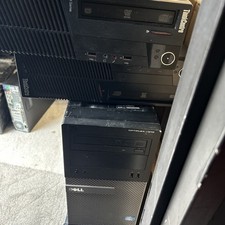 IBM & Dell Workstation JOBLOT 3 In Total, 1 X i3, 1 X i5, 1 X i7 vpro Used