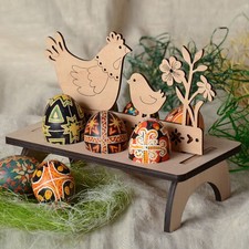  2 Pcs Eggs Container Rack