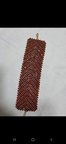 Red maroon gemstone - gemstone, crystal