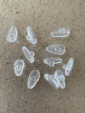 Push In Nose Pads for Eyeglass Anti-Slip Silicone Glasses Spectacles Soft 13mm