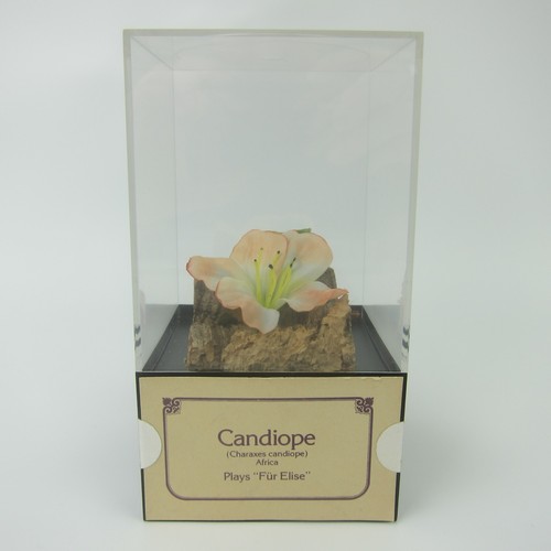 Vintage music box flower - vintage,